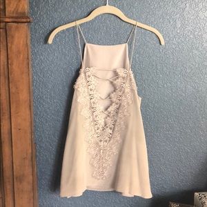 CAMI NYC  Charlie Cami Grey sz small